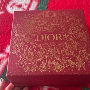 Dior Luxurious Red and Gold Box